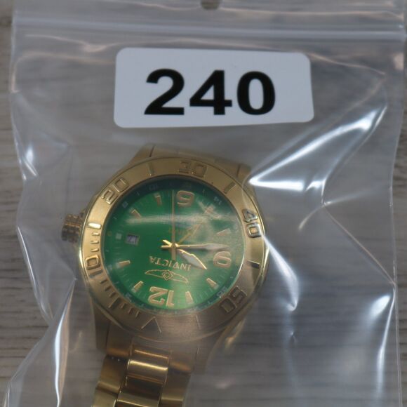 Invicta Pro Diver 6339 Watch – Pre-Owned, New Battery, Round, Green - Picture 10 of 10